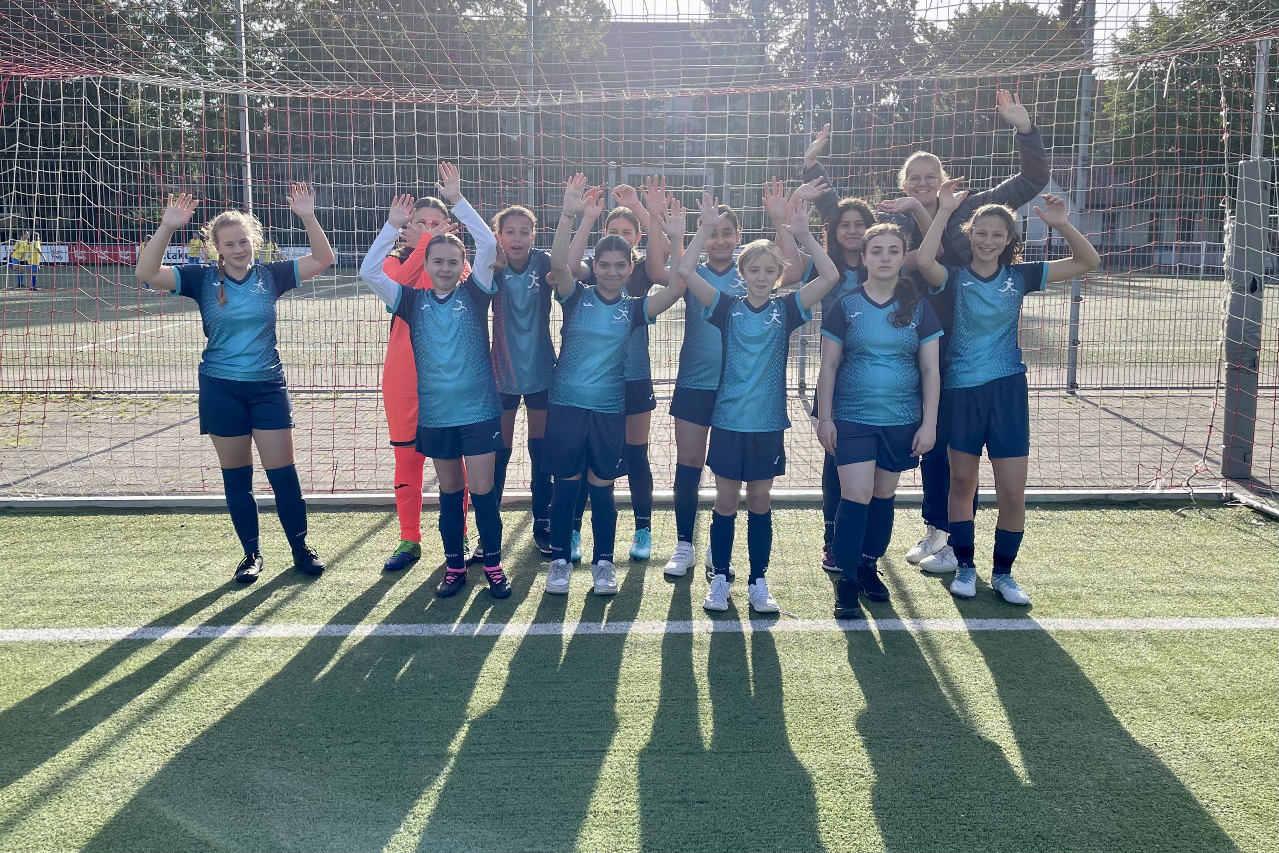 „Jugend trainiert für Olympia“ 2. Platz für das Fußballteam der Mädchen